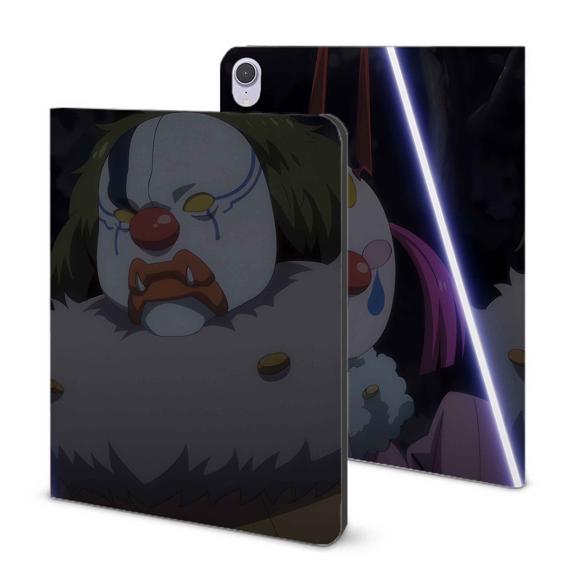 （画像用） 転スラ Regarding Reincarnated to Slime IPad ケース ブック型 PUレザー TPU 耐衝撃 軽量 薄型 ペン収納なし 全面保護 IPad 各モデル対応